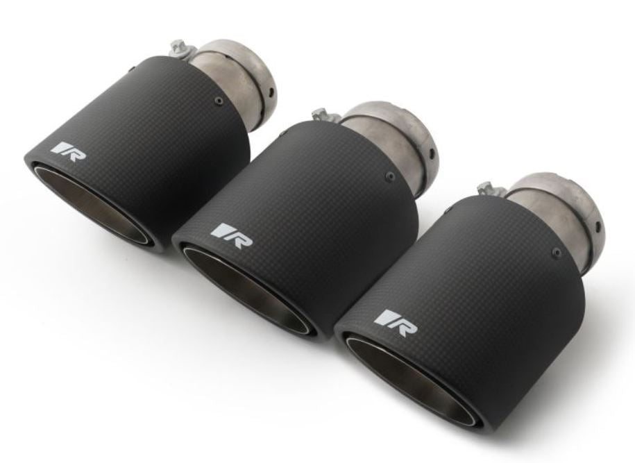 Remus 2023+ Honda Civic Type-R FL5 102mm Angled Stamped Titanium Tail Pipe (Set) (0436 70CSRX)